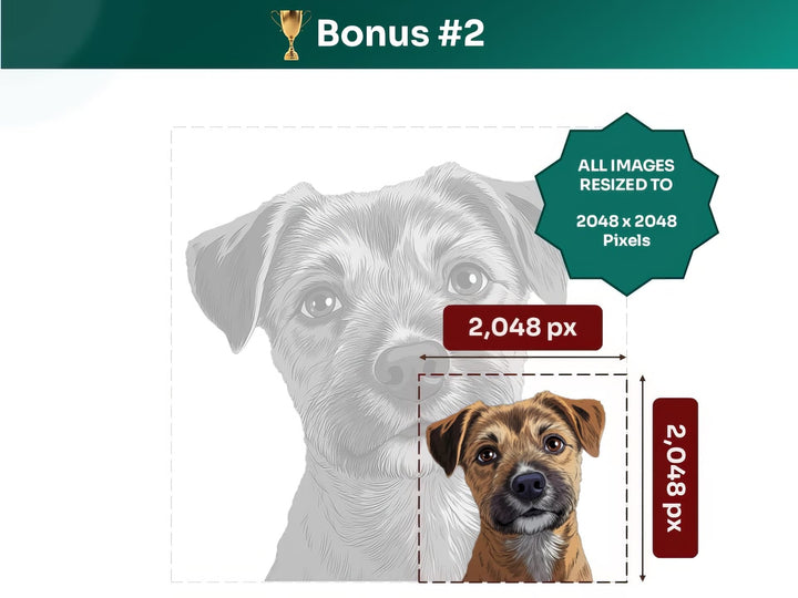 Get your bonus #2 – Border Terrier Digital Art in 2048x2048 px, Perfect for Phone Cases, Photo Frames, and Small Designs