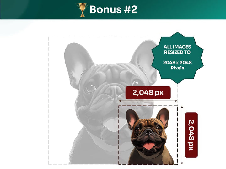 Get your bonus #2 – French Bulldog Digital Art in 2048x2048 px, Perfect for Phone Cases, Photo Frames, and Small Designs