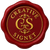 Red wax seal with 'Creative Signet' text and logo on a white background